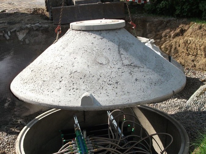 Eisspeicher in Zisterne