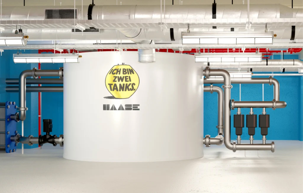 Haase Tank im Keller